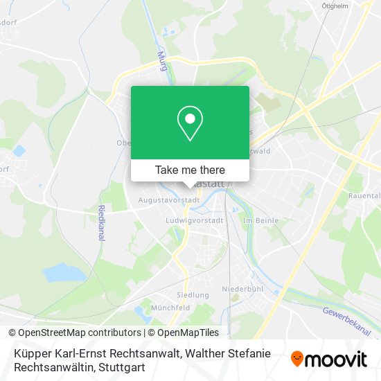 Küpper Karl-Ernst Rechtsanwalt, Walther Stefanie Rechtsanwältin map