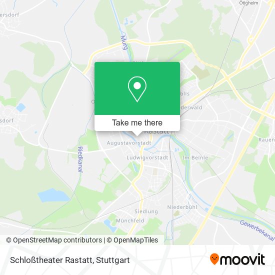 Schloßtheater Rastatt map