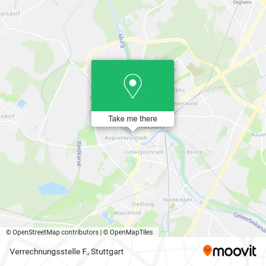 Карта Verrechnungsstelle F.