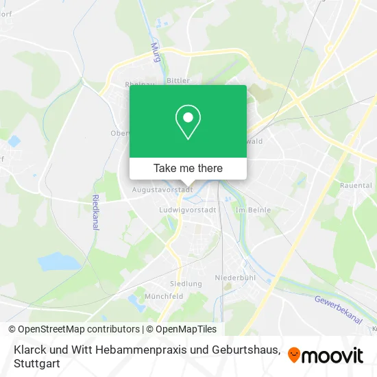Карта Klarck und Witt Hebammenpraxis und Geburtshaus