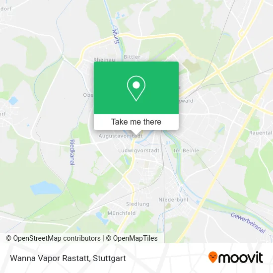 Карта Wanna Vapor Rastatt