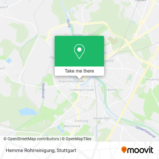 Карта Hemme Rohrreinigung