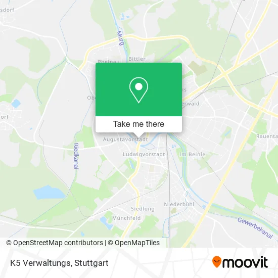 Карта K5 Verwaltungs
