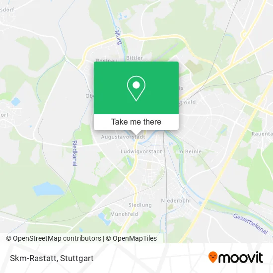 Карта Skm-Rastatt