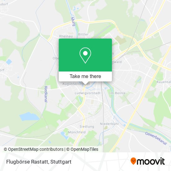 Flugbörse Rastatt map