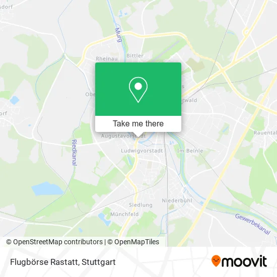 Карта Flugbörse Rastatt