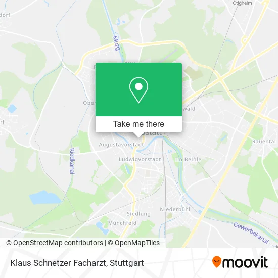 Карта Klaus Schnetzer Facharzt