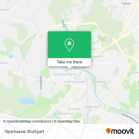 Sparkasse map