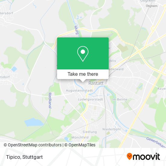 Карта Tipico
