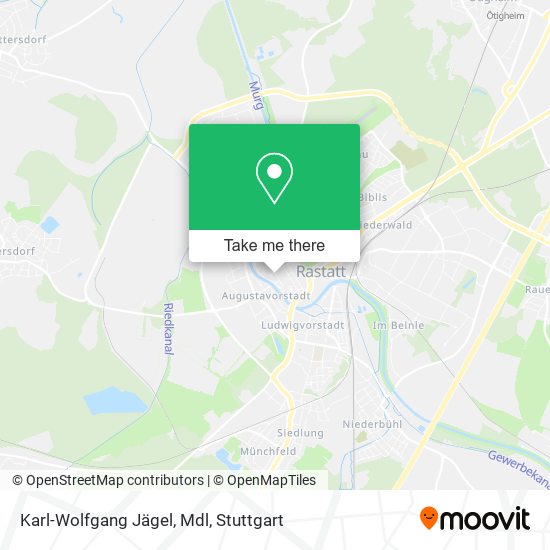 Karl-Wolfgang Jägel, Mdl map