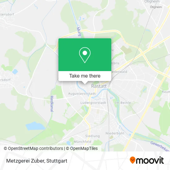 Карта Metzgerei Zuber