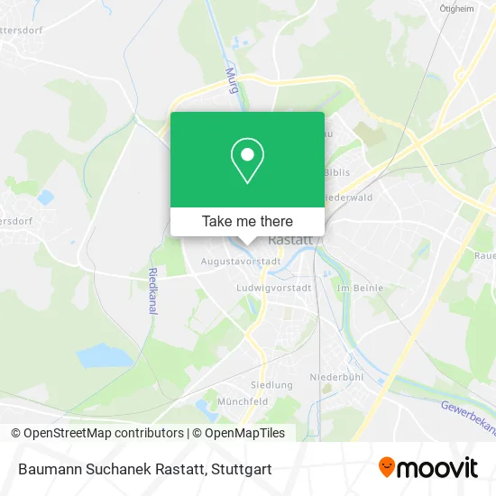 Карта Baumann Suchanek Rastatt