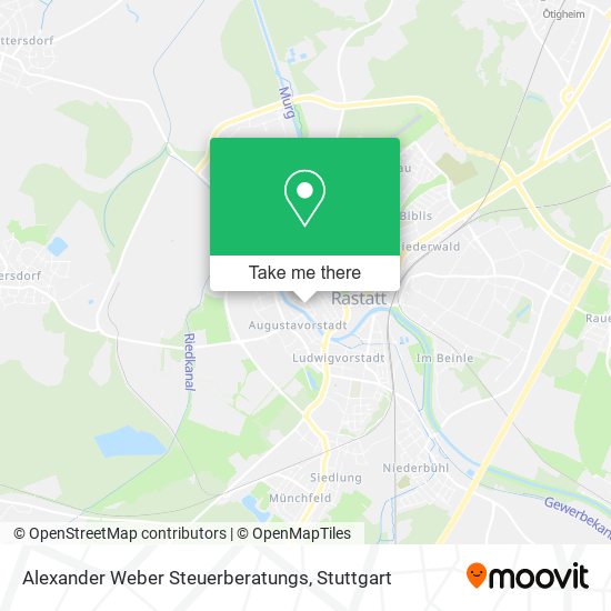 Alexander Weber Steuerberatungs map
