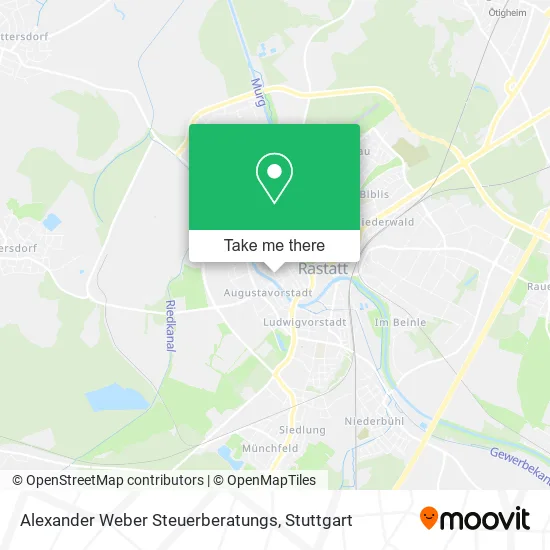 Карта Alexander Weber Steuerberatungs