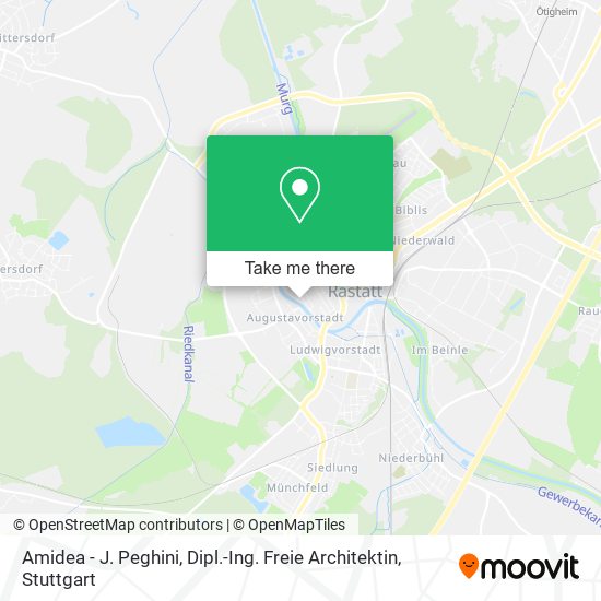 Amidea - J. Peghini, Dipl.-Ing. Freie Architektin map