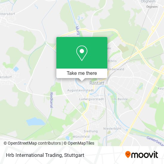 Hrb International Trading map