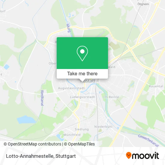 Карта Lotto-Annahmestelle