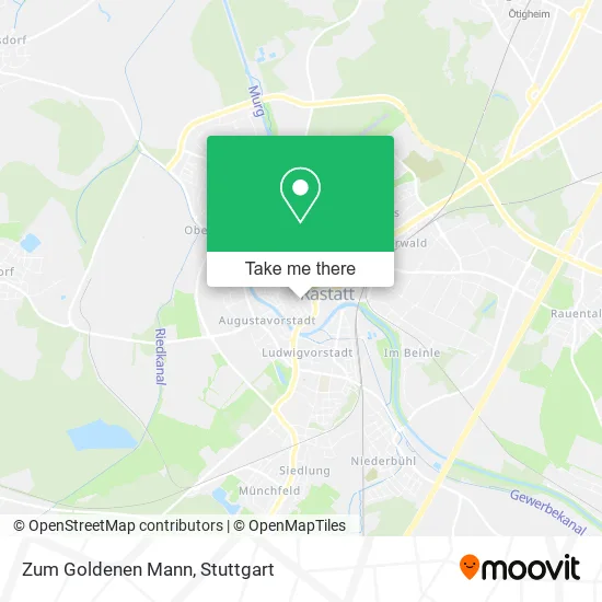 Карта Zum Goldenen Mann