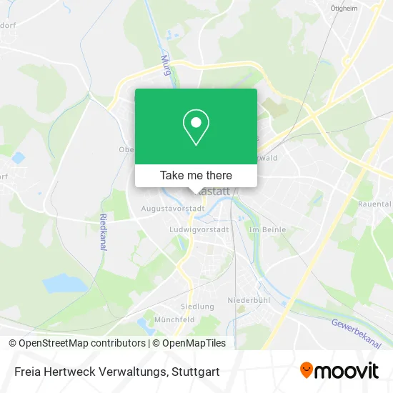 Карта Freia Hertweck Verwaltungs