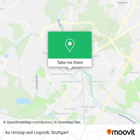 Карта As Umzug und Logistik