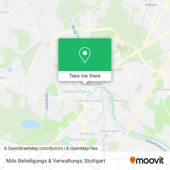 Карта Mds Beteiligungs & Verwaltungs