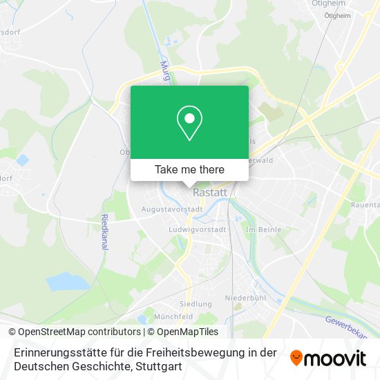 Erinnerungsstätte für die Freiheitsbewegung in der Deutschen Geschichte map