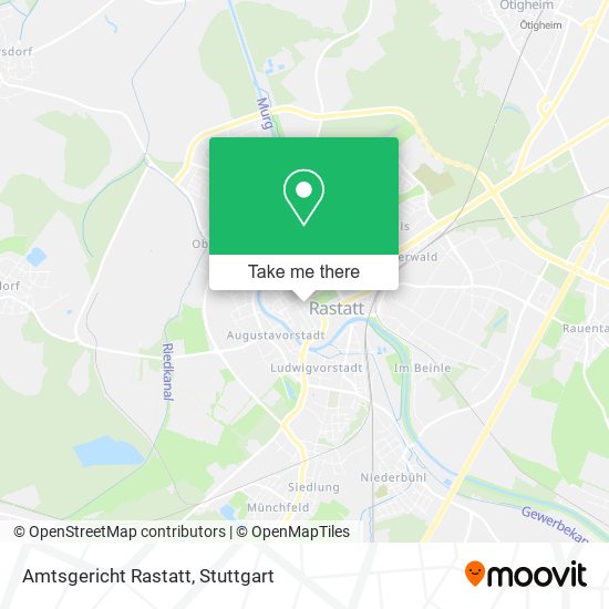 Amtsgericht Rastatt map