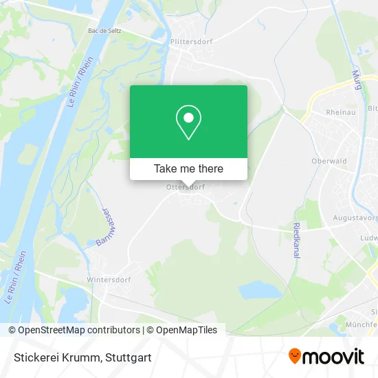 Карта Stickerei Krumm