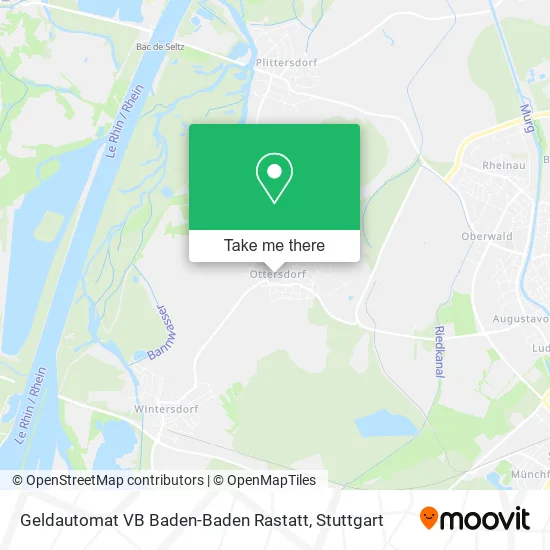 Карта Geldautomat VB Baden-Baden Rastatt