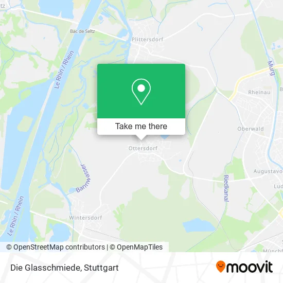 Die Glasschmiede map