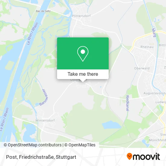 Карта Post, Friedrichstraße