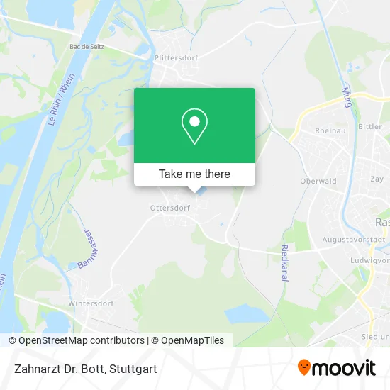 Карта Zahnarzt Dr. Bott
