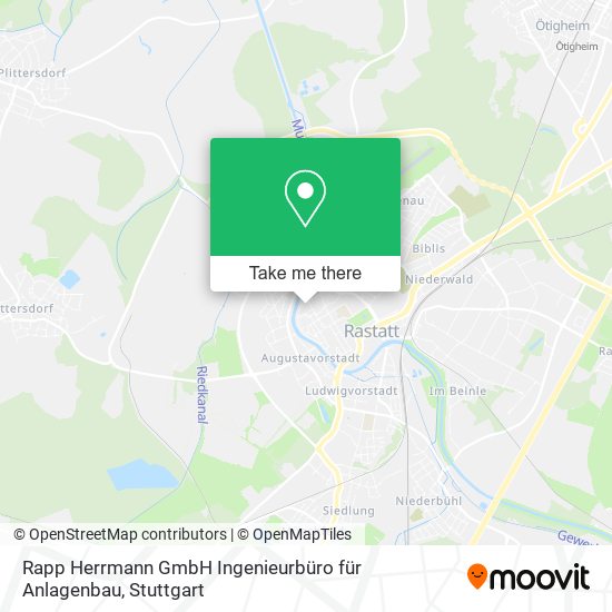 Rapp Herrmann GmbH Ingenieurbüro für Anlagenbau map