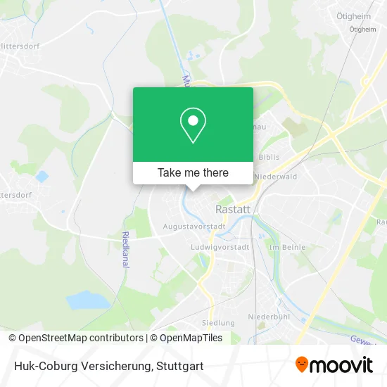 Карта Huk-Coburg Versicherung