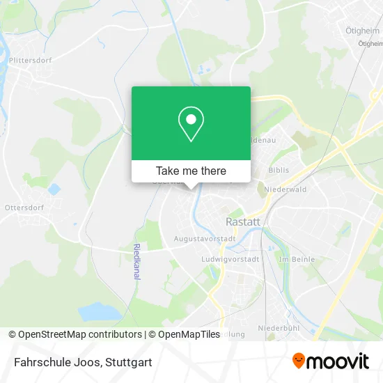 Карта Fahrschule Joos