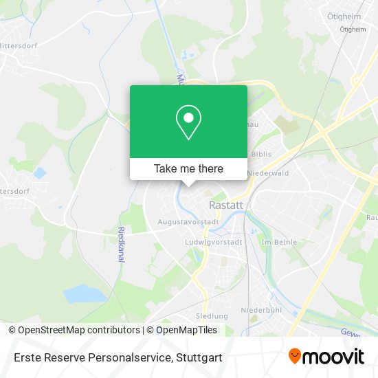 Карта Erste Reserve Personalservice