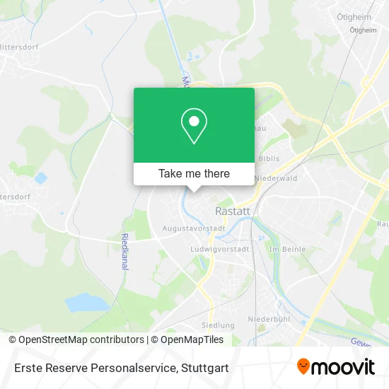 Карта Erste Reserve Personalservice