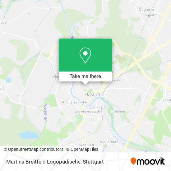 Карта Martina Breitfeld Logopädische