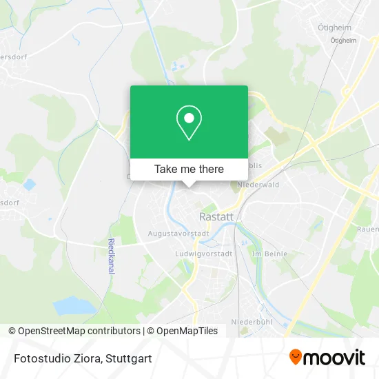 Fotostudio Ziora map