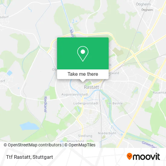 Карта Ttf Rastatt