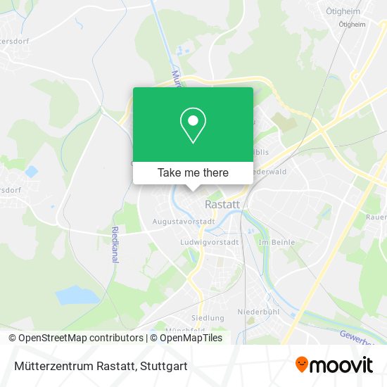 Mütterzentrum Rastatt map