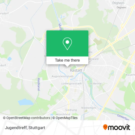 Карта Jugendtreff