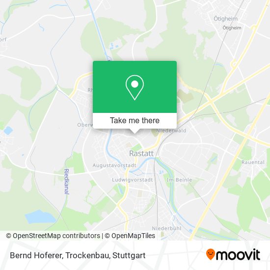 Bernd Hoferer, Trockenbau map