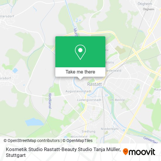 Карта Kosmetik Studio Rastatt-Beauty Studio Tanja Müller