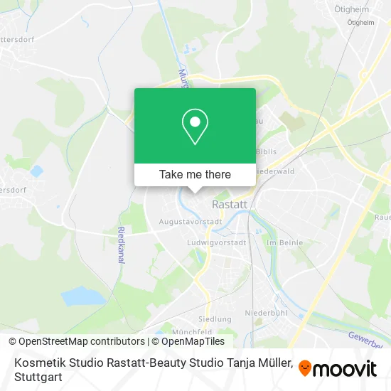 Карта Kosmetik Studio Rastatt-Beauty Studio Tanja Müller