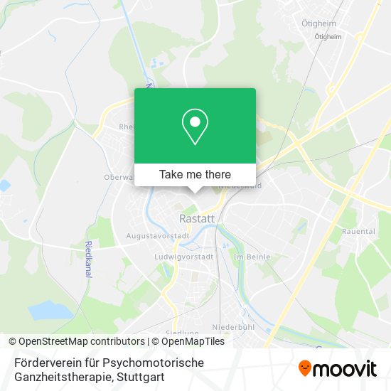 Förderverein für Psychomotorische Ganzheitstherapie map