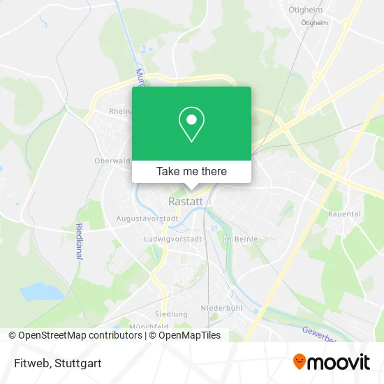 Карта Fitweb