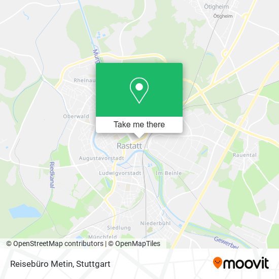 Reisebüro Metin map