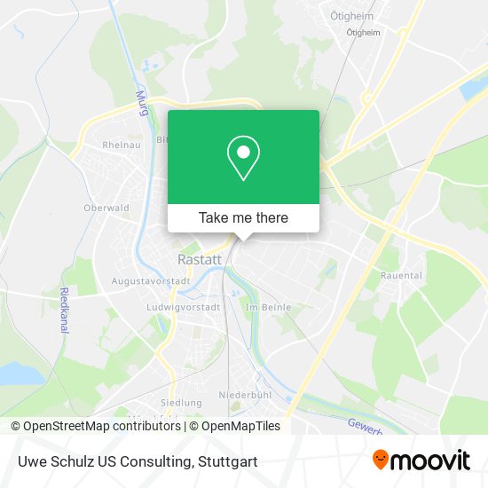Uwe Schulz US Consulting map