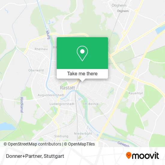 Donner+Partner map